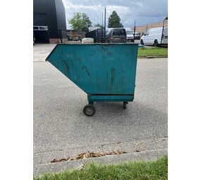 Gebruikte kantelbak (nr 21)  1280x790x1102mm