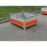 Gebruikte Stapelbak staal 1200x1000x600mm Gebruikte Stapelbak staal 1200x1000x600mm