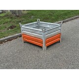 Gebruikte Stapelbak staal 1000x800x600mm Gebruikte Stapelbak staal 1000x800x600mm