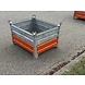 Gebruikte Stapelbak staal 1000x800x600mm Gebruikte Stapelbak staal 1000x800x600mm