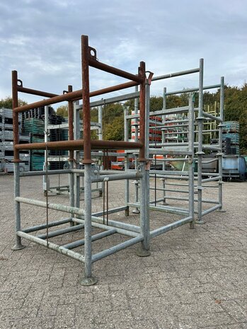 Partij verzinkte bouwracks 8st. 1100x1000 Partij verzinkte bouwracks 8st. 1100x1000