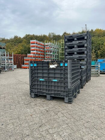 Inklapbare kunststofbak 1200X1000X1000mm Inklapbare kunststofbak 1200X1000X1000mm