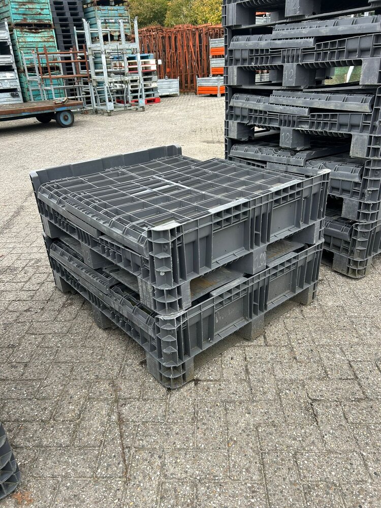 Inklapbare kunststofbak 1200X1000X1000mm Inklapbare kunststofbak 1200X1000X1000mm