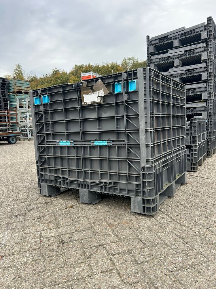 Inklapbare kunststofbak 1200X1000X1000mm Inklapbare kunststofbak 1200X1000X1000mm