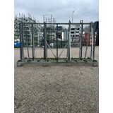 Glasbok incl. resteel stokken 2700x750x1500mm