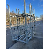 Partij gebruikte bouwpallets ( 6st ) 1200x800x850mm