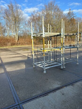 Partij gebruikte stapelpallets (6st) 920x920x650mm