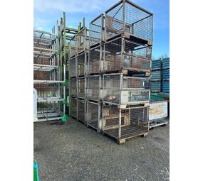 Gebruikte gitterbox 1240x840x960mm Gebruikte gitterbox 1240x840x960mm