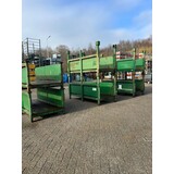 Partij langmateriaal bakken zware uitvoering (6st) 2140x1000x1200mm