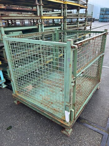 Gebruikte inklapbare gaascontainer 1200x1000x1000mm