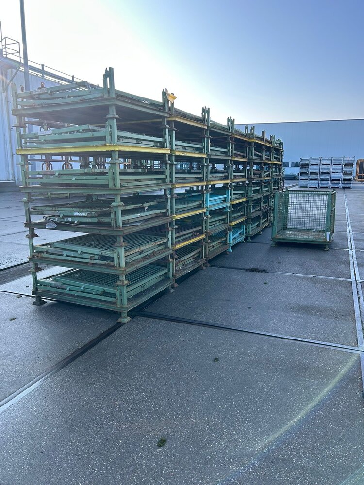 Gebruikte inklapbare gaascontainer 1200x1000x1000mm