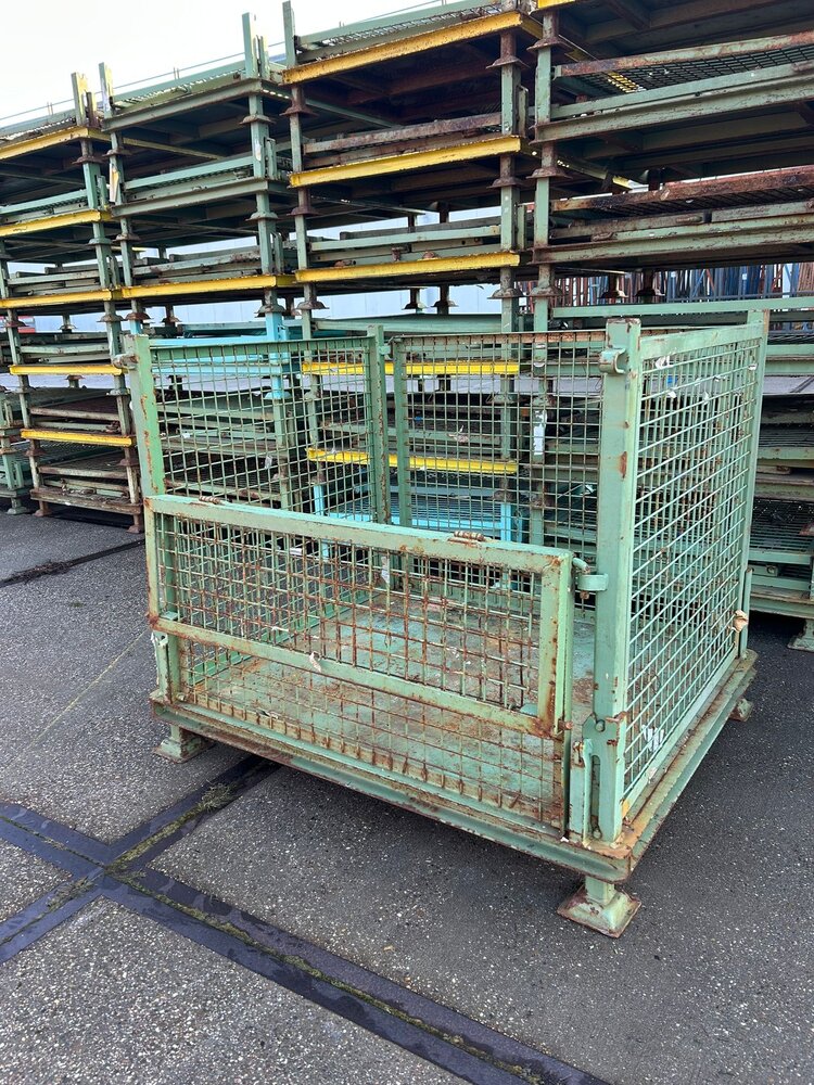 Gebruikte inklapbare gaascontainer 1200x1000x1000mm