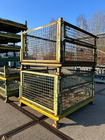 Gebruikte inklapbare gaascontainer 1200x1000x700mm