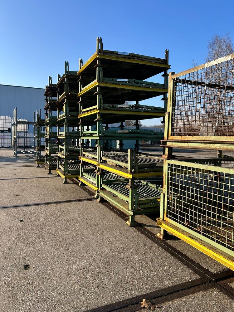 Gebruikte inklapbare gaascontainer 1200x1000x700mm