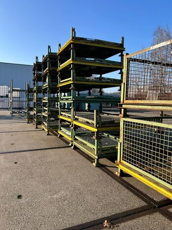 Gebruikte inklapbare gaascontainer 1200x1000x700mm