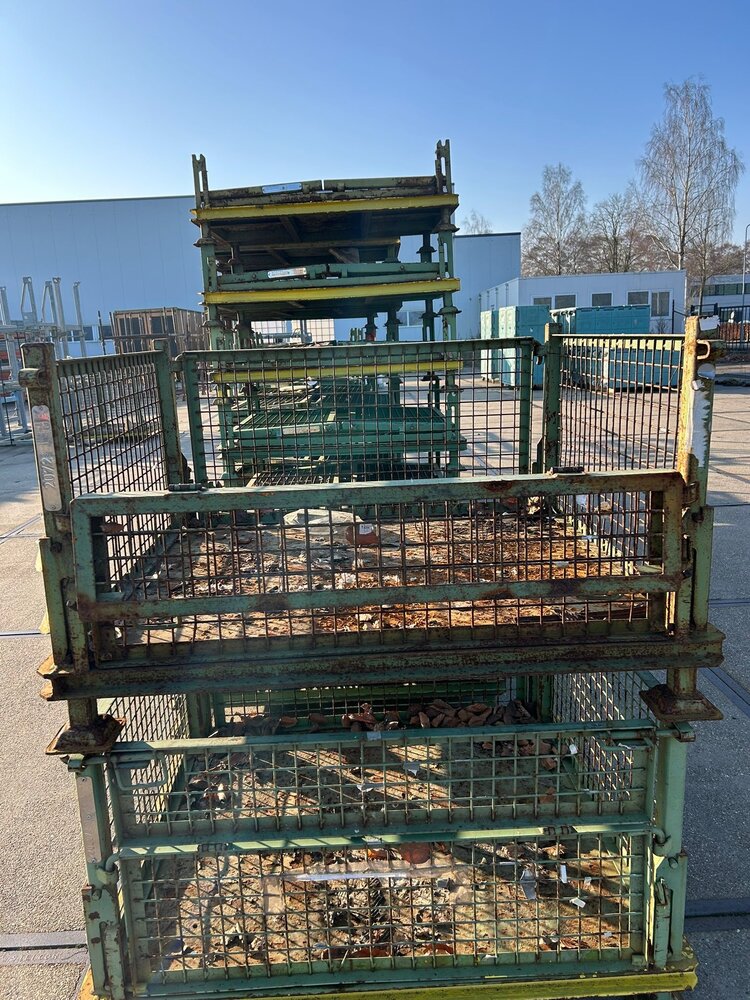 Gebruikte inklapbare gaascontainer 1200x1000x700mm