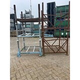 Partij gebruikte bouwpallets ( 5st ) 1000x1000x650mm