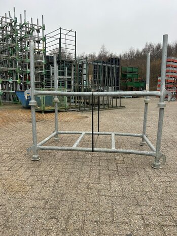 Gebruikte bouwracks  (2st) 1700x1100x800mm