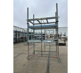 Partij gebruikte bouwpallets ( 4st ) 1500x1100x800mm