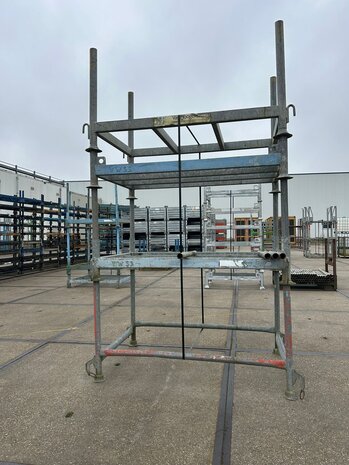 Partij gebruikte bouwpallets ( 4st ) 1500x1100x800mm