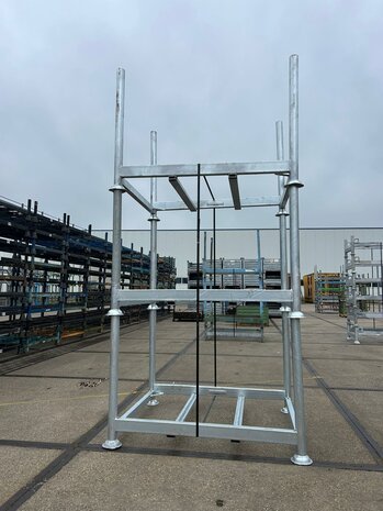 Gebruikte bouwracks (3st) 1400x1175x900mm
