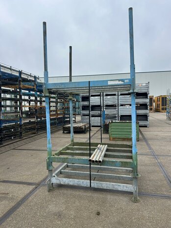 Gebruikte bouwracks (3st) 1200x1200x1000mm