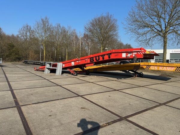 Butt Gebruikte Butt Laadbrug 9 Ton