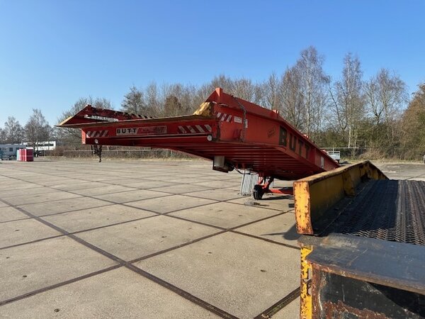 Butt Gebruikte Butt Laadbrug 9 Ton