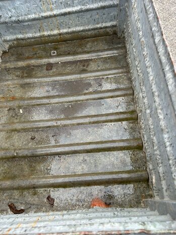 Partij gebruikte stapelbakken (10st) 1000x800x600mm