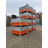 Partij gebruikte stapelbakken (10st) 1000x800x600mm