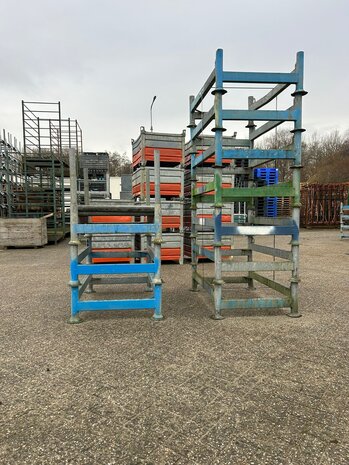 Partij gebruikte bouwpallets ( 10st ) 1300x800x750mm