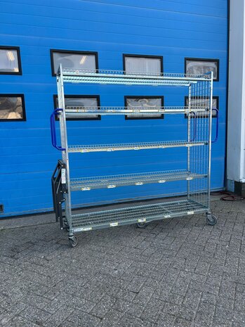 Rolcontainer etagewagens 1800x450x1820mm