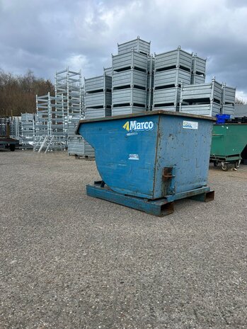 Elwina Gebruikte zelfkiepener 600L kantelbak 1300x1050x920mm