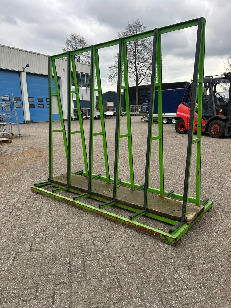 Glasbok dubbelzijdig  2200x960x1860 mm