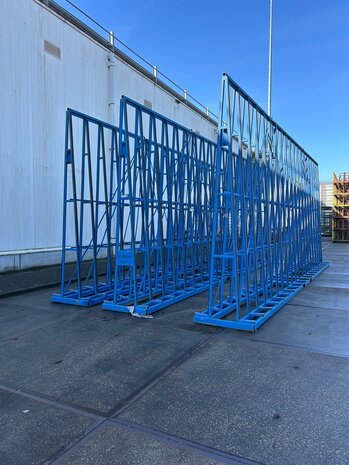 Gebruikte glasbok dubbelzijdig  7500x800x3100 mm