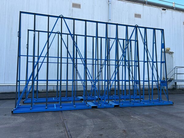 Gebruikte glasbok dubbelzijdig 5700x800x3100 mm Gebruikte glasbok dubbelzijdig 5700x800x3100 mm