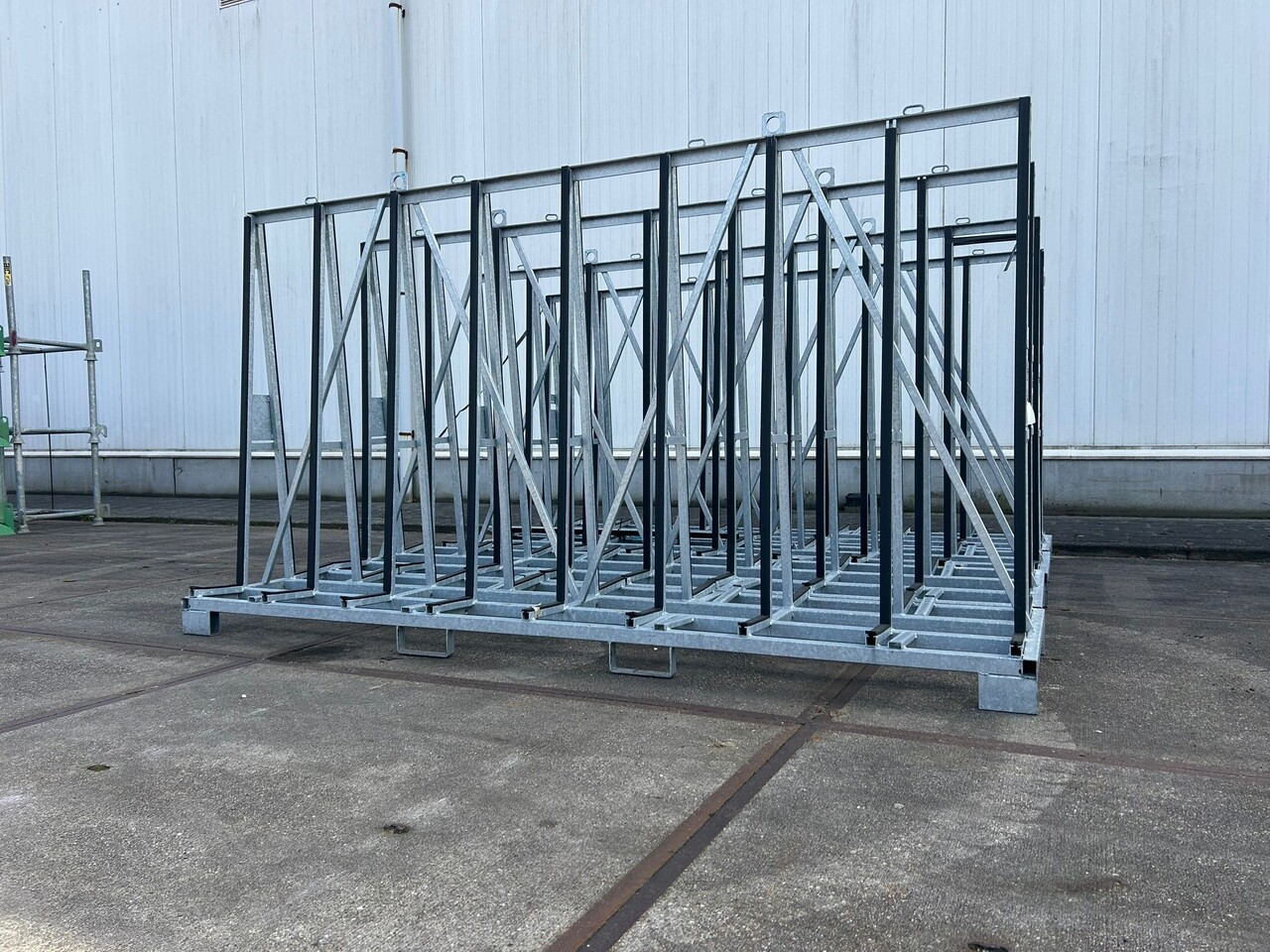 Gebruikte glasbok dubbelzijdig  3200x800x1760 mm