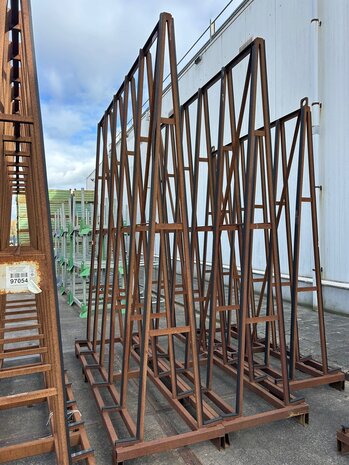 Gebruikte glasbok dubbelzijdig  diverse afmetingen