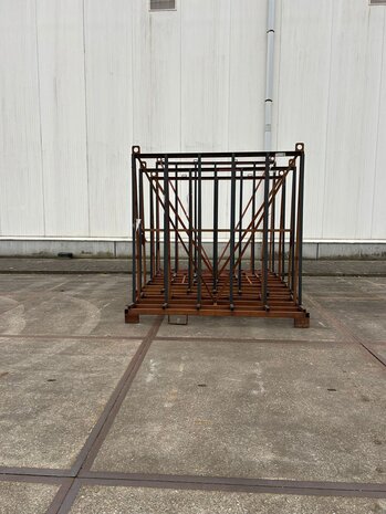 Partij gebruikte glasbok (4st) 2000x800x2000 mm