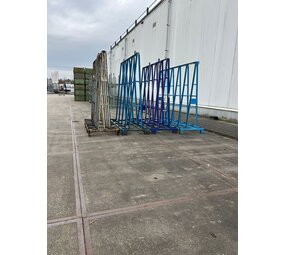 Partij gebruikte glasbok (4st) 2200x800x2100 mm