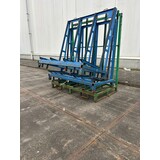 Partij gebruikte glasbok enkelzijdig (3st) 1400x700x1300 mm