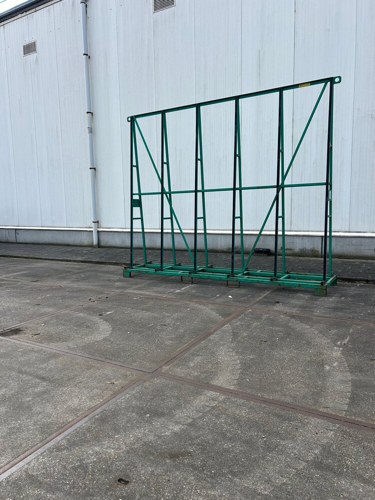 Gebruikte glasbok 3400x800x2900 mm