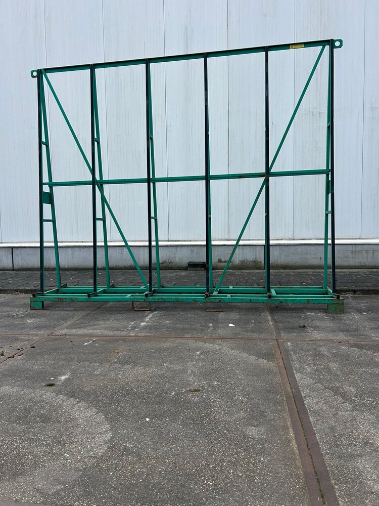 Gebruikte glasbok 3400x800x2900 mm