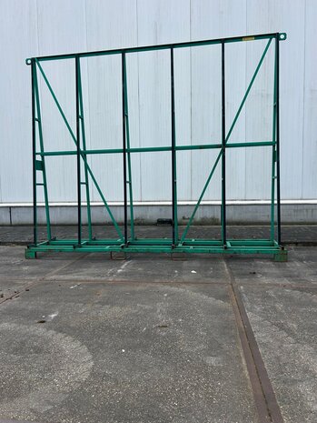 Gebruikte glasbok 3400x800x2900 mm