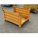 Gebruikte stapelbak 1000x800x600mm met 2 open korte zijde