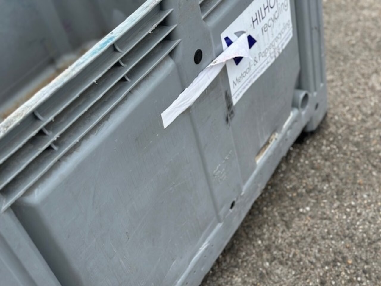 Gebruikte Kunststof volume bakken 1200x1000x740mm  Divers