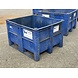 Gebruikte Kunststof volume bakken 1200x1000x740mm blauw