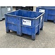Gebruikte Kunststof volume bakken 1200x1000x740mm blauw