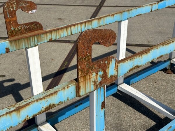 Langmateriaal container 6000x580x750mm