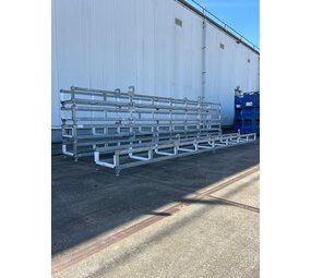 Gebruikte langmateriaal container 6000x600x400mm